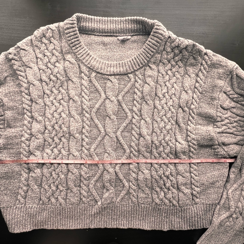 Garage cable knit sweater. Previously loved. - Picture 2 of 3